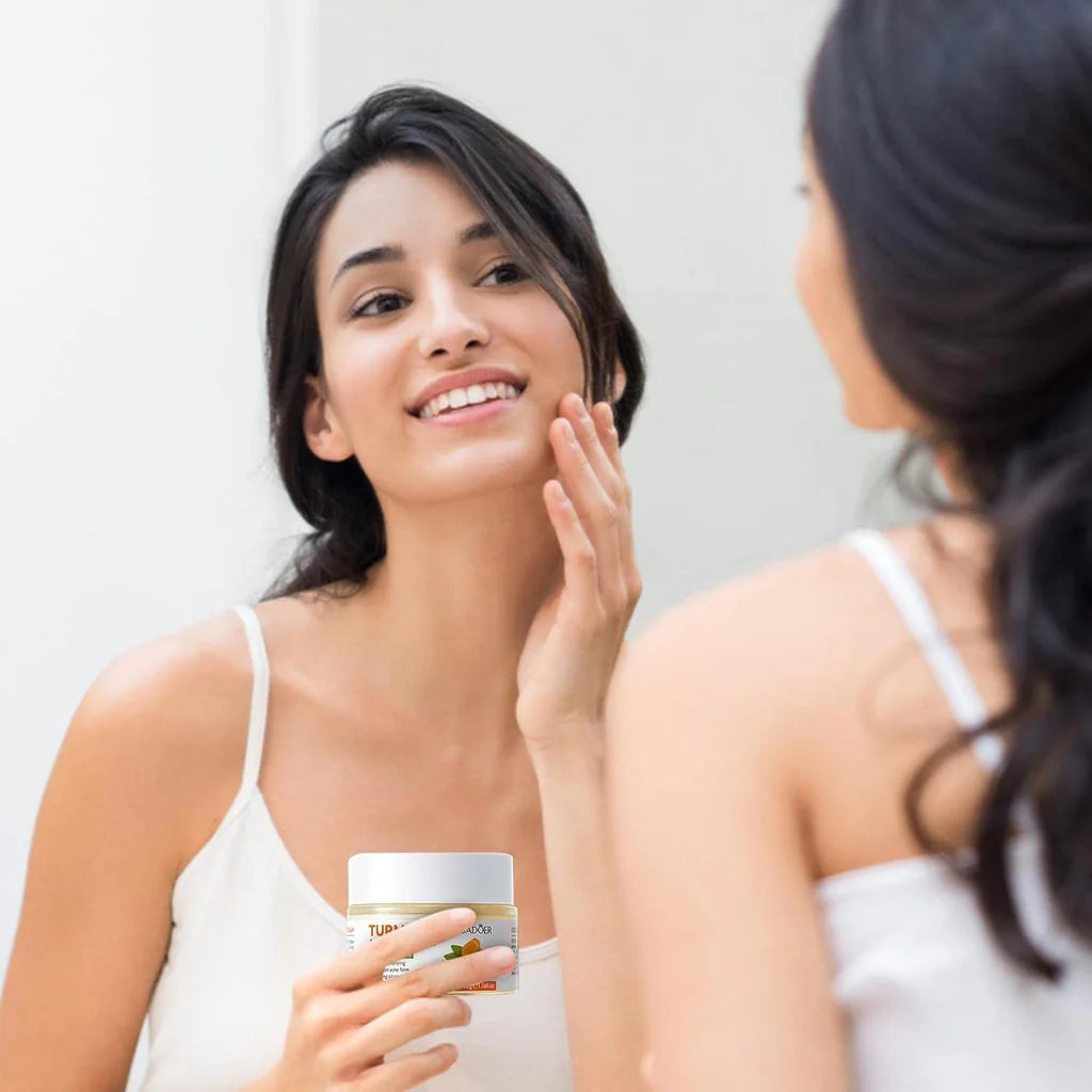 Turmeric Cream for Face - Sun Damage, & Age Spots
